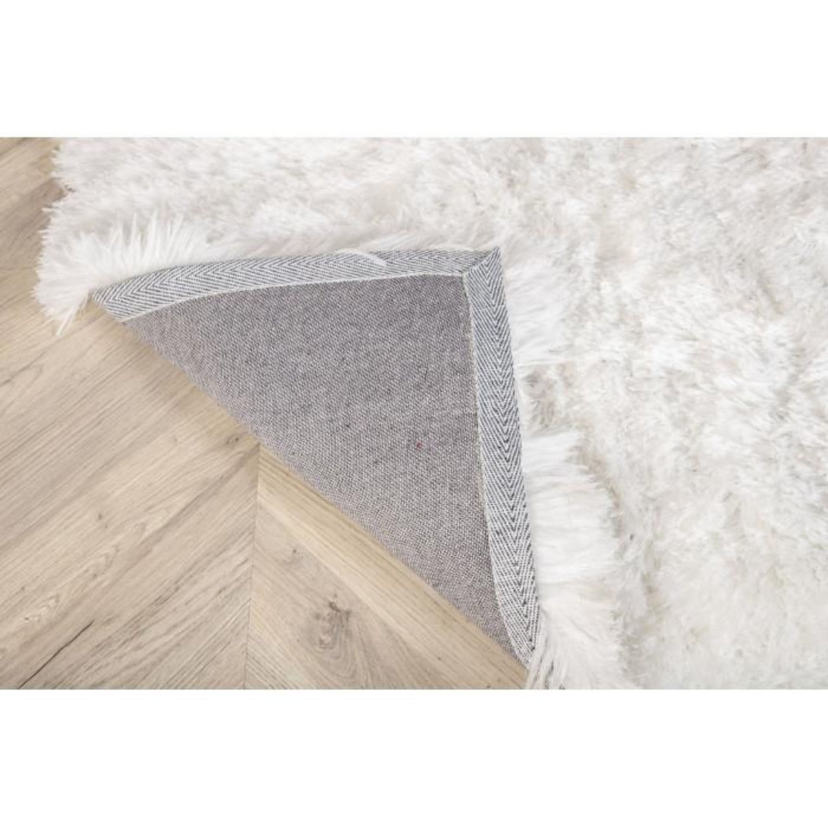 Paris Prix Tapis Déco  Grace  200x300cm Blanc