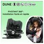 Voir la diapositive 7 : NANIA Siège auto Isofix Dune R129 i-Size pivotant 360°