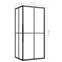 Voir la diapositive 6 : VIDAXL Cabine de douche ESG 90x70x180 cm