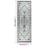 Voir la diapositive 6 : VIDAXL Tapis a tissage plat d'exterieur 80x250 cm Vert et gris