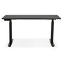 Voir la diapositive 2 : Paris Prix Bureau Design Réglable  Électrique  140cm Noir