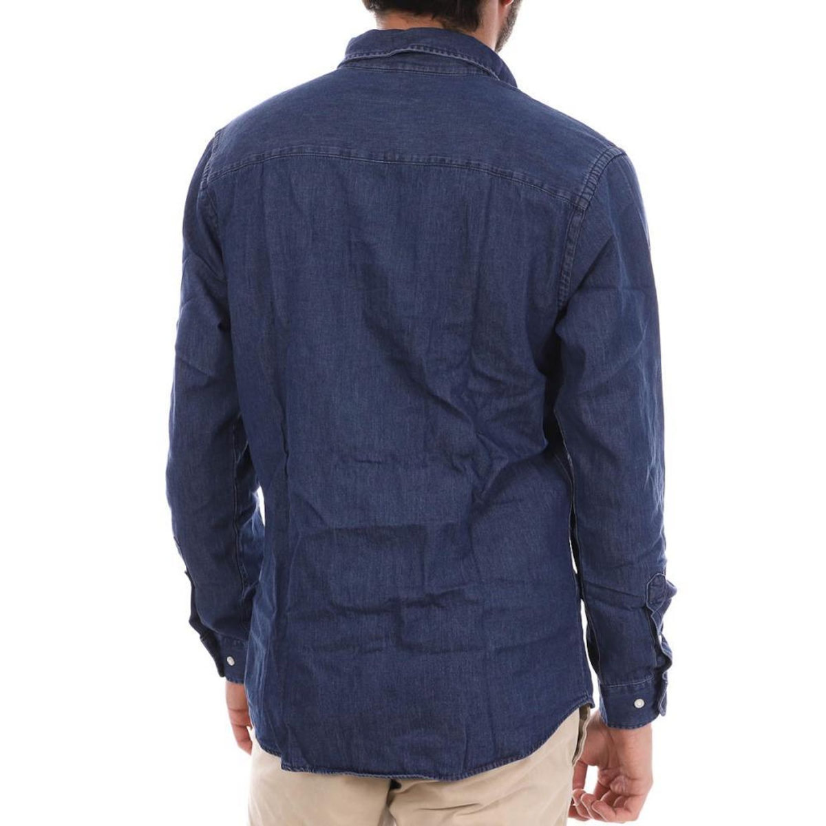 Jack & Jones Chemise Denim Bleu Homme Jack & Jones Plain