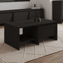Voir la diapositive 4 : Habitat et Jardin Table basse en bois  Laris  - 90 x 45 x 35 cm - Noir
