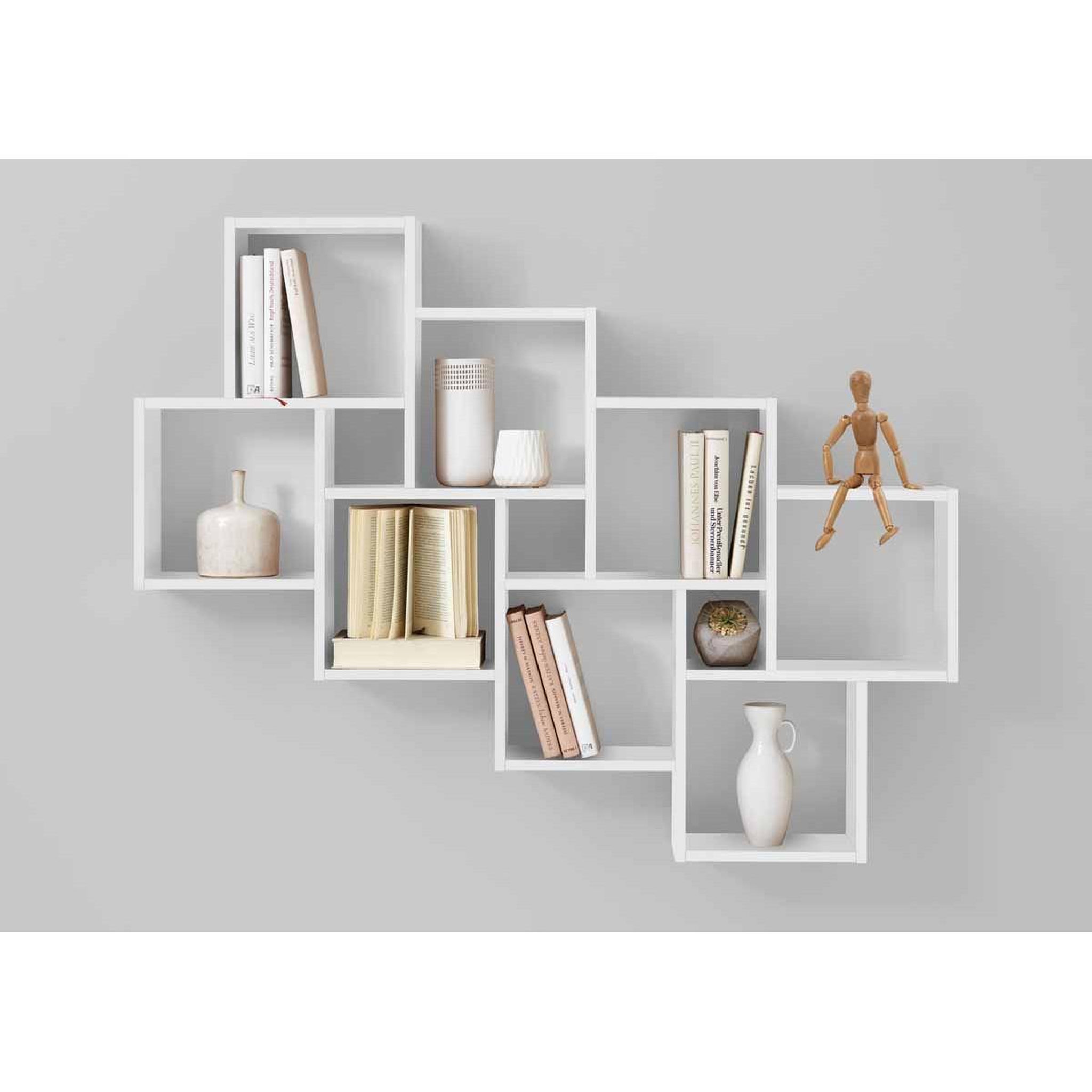 Voir la diapositive 3 : Paris Prix Étagère murale design  riolo  120cm blanc