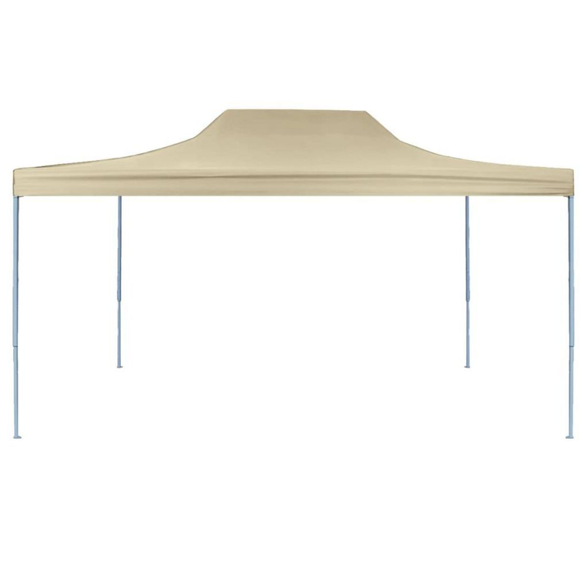 VIDAXL Tente de reception pliable professionnelle 3x4 m Acier Creme