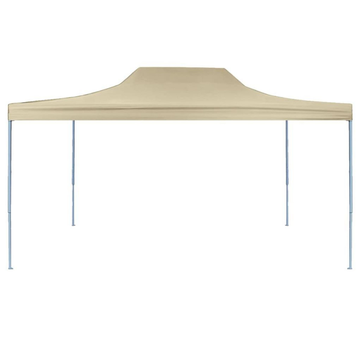 VIDAXL Tente de reception pliable professionnelle 3x4 m Acier Creme