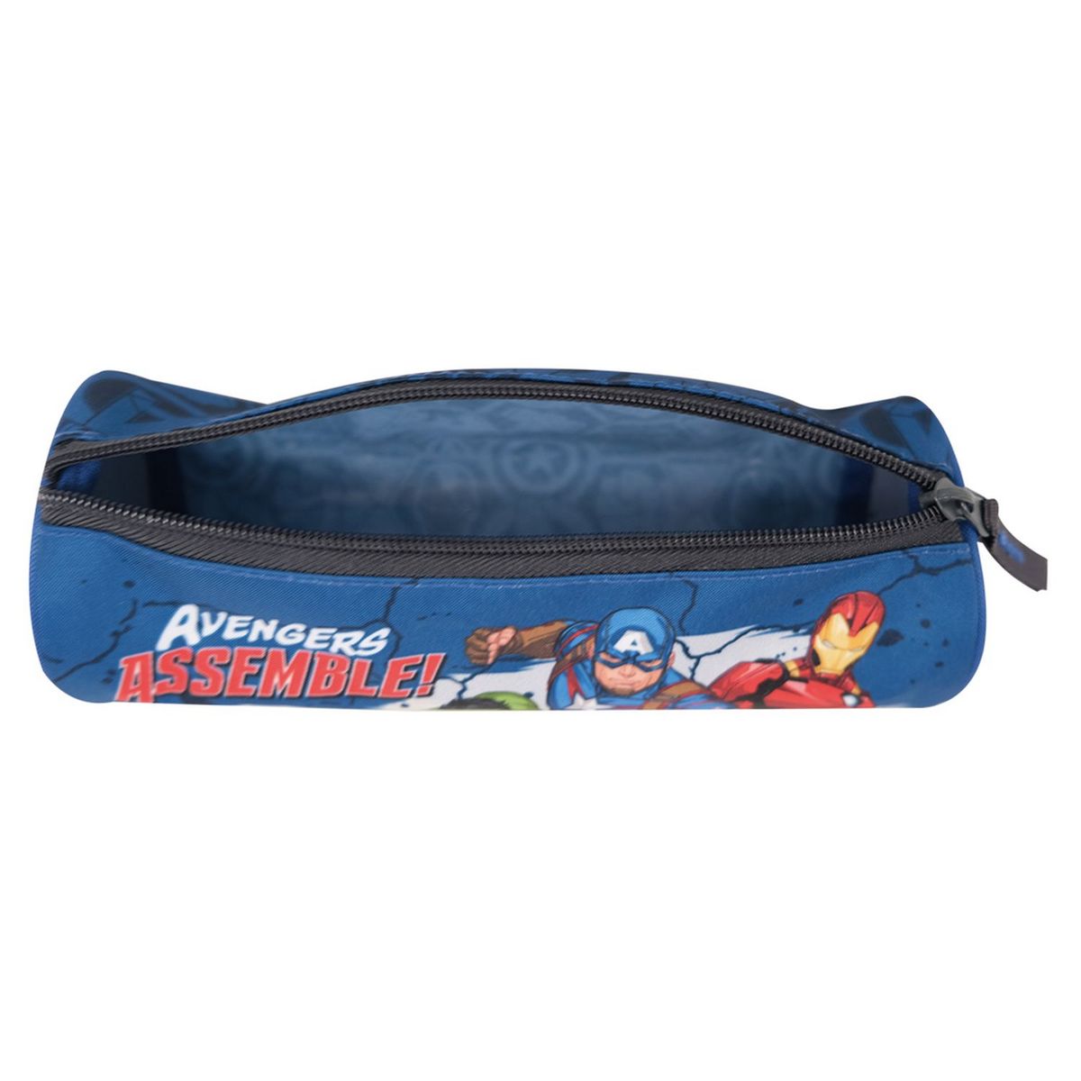 MARVEL Trousse ronde 1 compartiment bleue Avengers