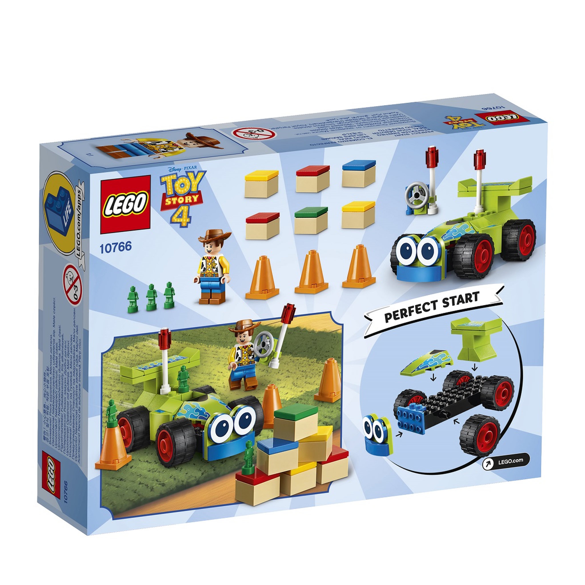 Voir la diapositive 4 : LEGO Toy Story 10766 - Woody et RC