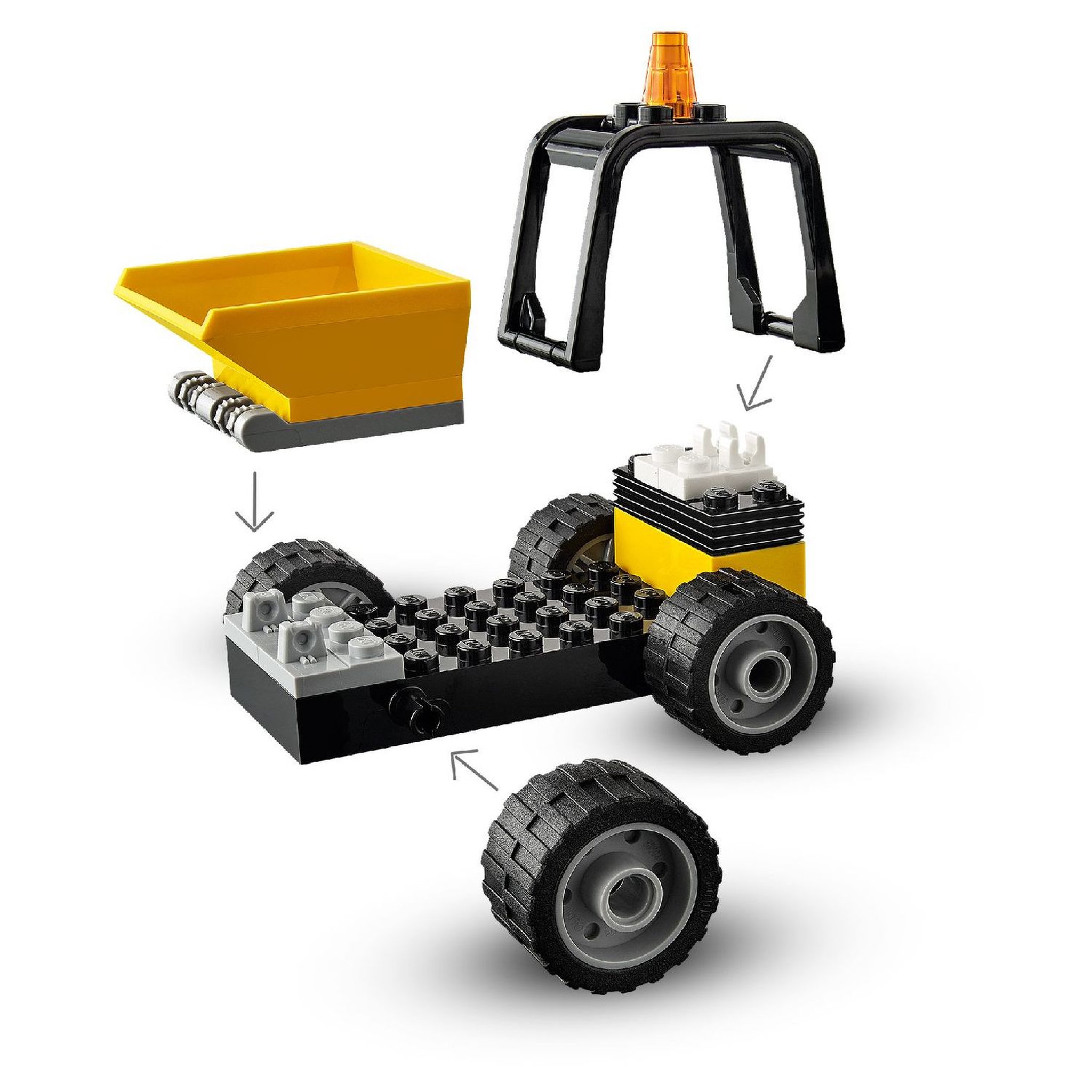 Voir la diapositive 5 : LEGO City 60284 - Les Super Véhicules Le Camion de Chantier