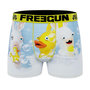 Voir la diapositive 5 : FREEGUN Lot de 4 boxers homme Lapins Crétins