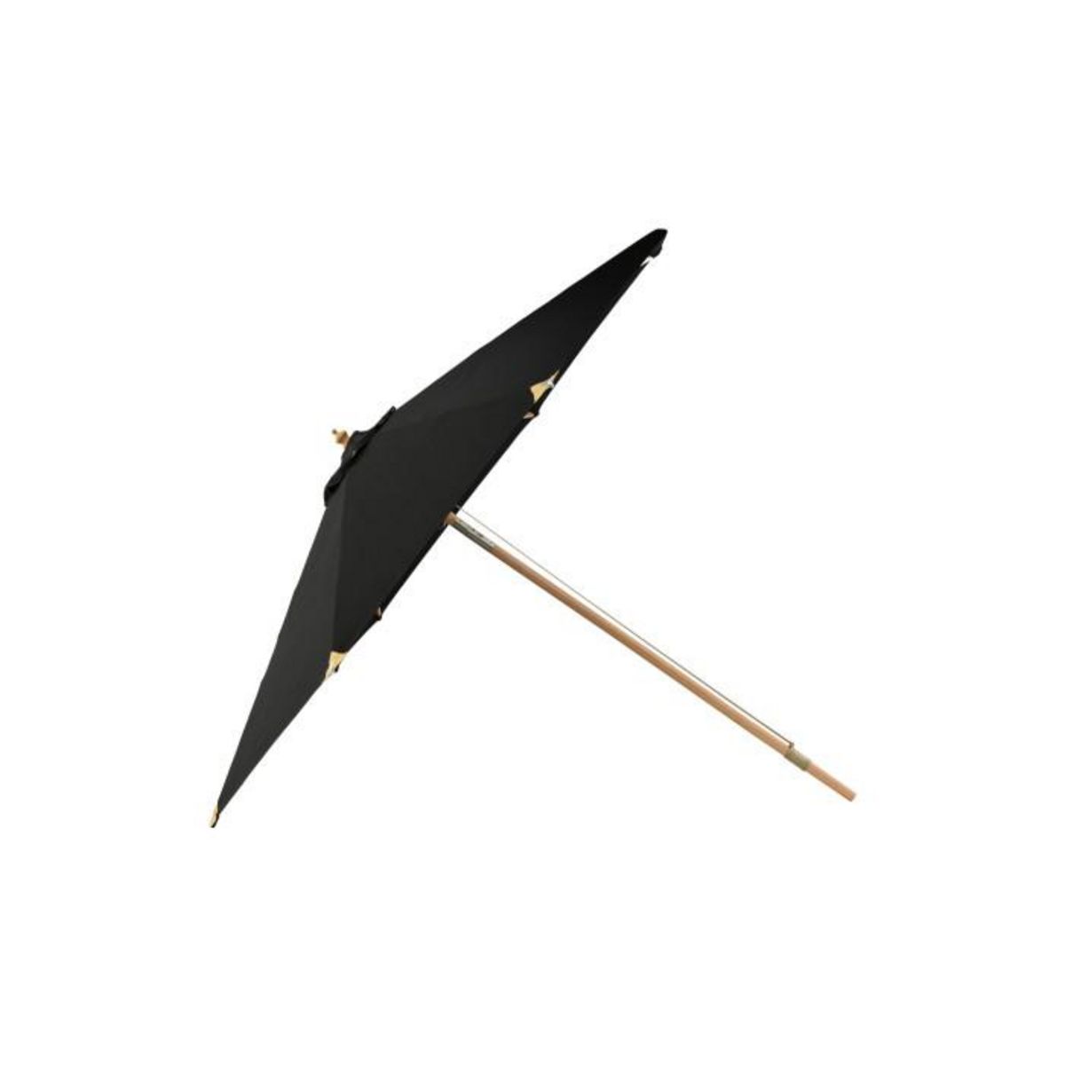 Paris Prix Parasol en Bois  Nypo  330cm Noir