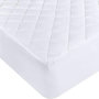 Voir la diapositive 1 : Les Ateliers du Linge Protège matelas 100%polyester 75gsm quilte waterp