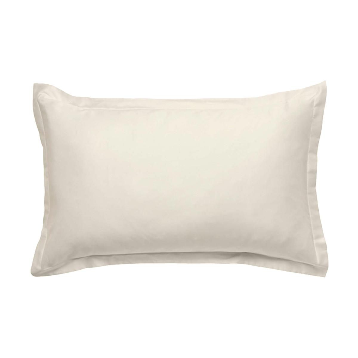 FUTURE HOME Taie d'oreiller en coton 57 fils unie