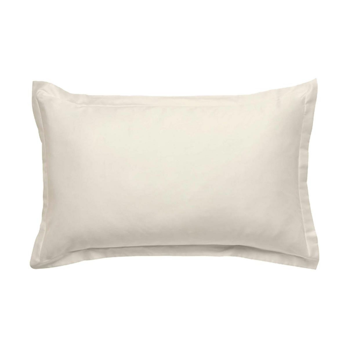 FUTURE HOME Taie d'oreiller en coton 57 fils unie