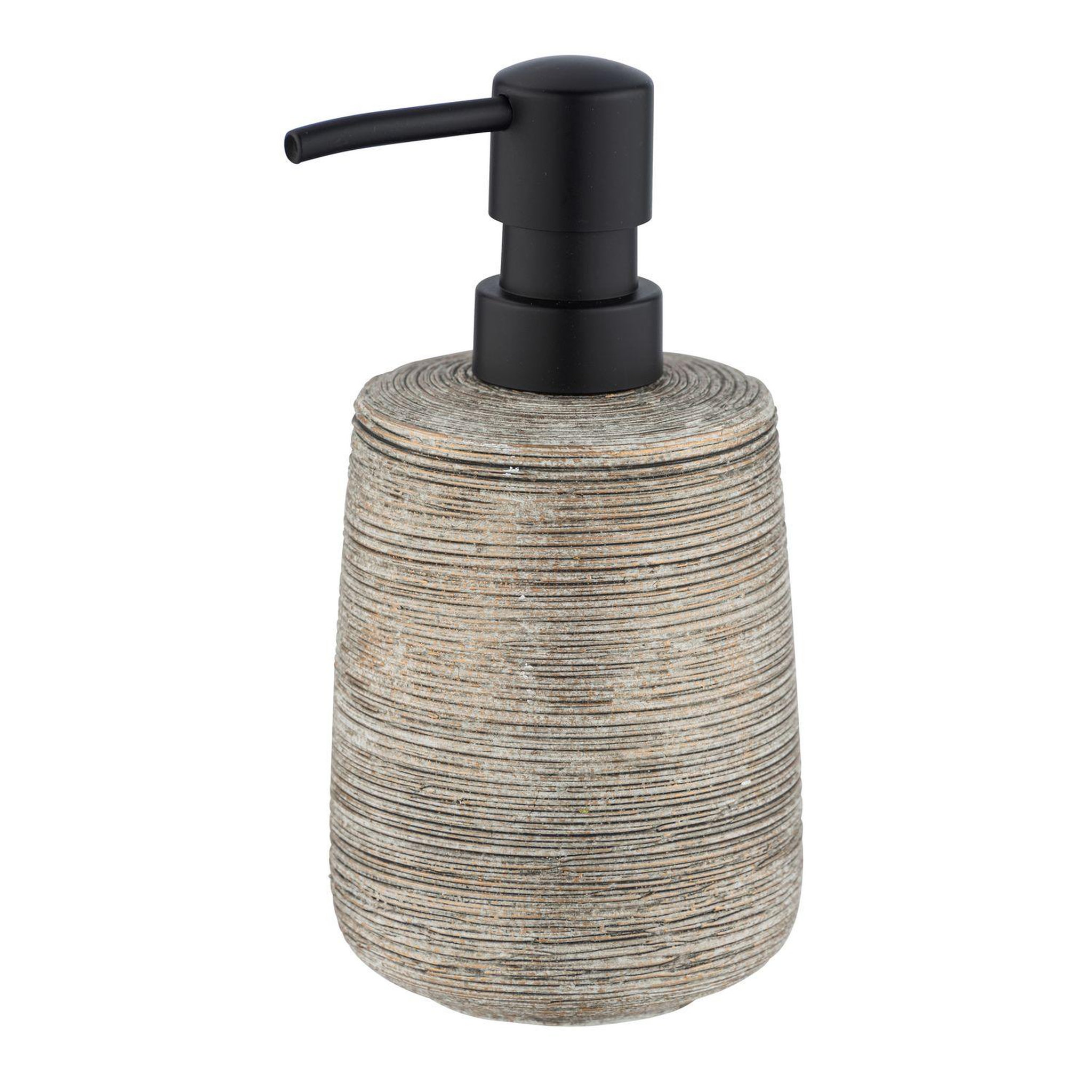 Wenko Distributeur de savon design naturel en relief fedio - beige