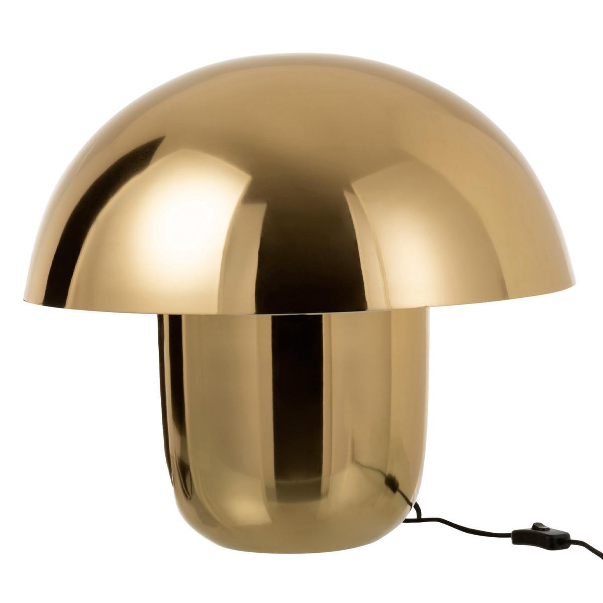 J-LINE Lampe à poser design  champignon  50cm or
