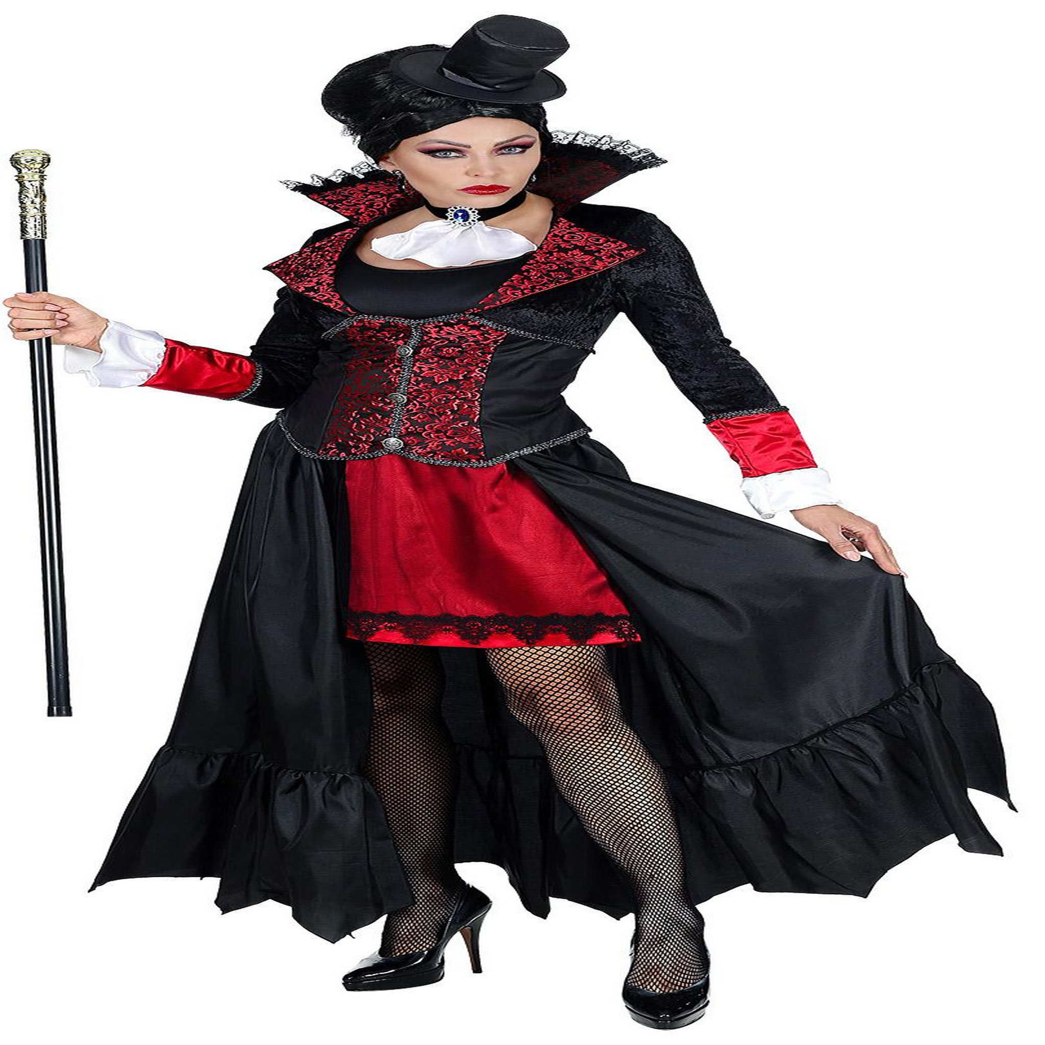 Voir la diapositive 2 : WIDMANN Déguisement Vampire - Femme - L