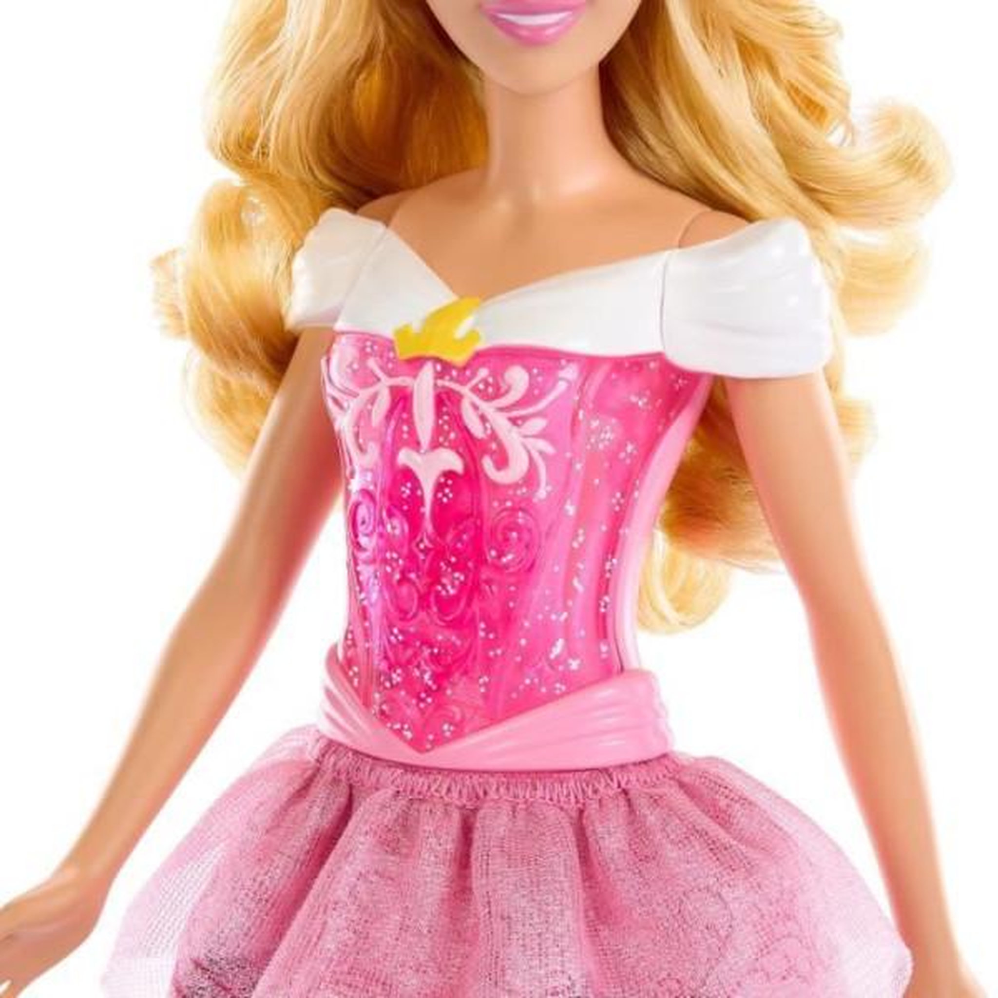 Voir la diapositive 4 : DISNEY PRINCESS Aurore Poupée 29 cm, Mattel Poupée Disney Princesses habillage et accessoires HLW09