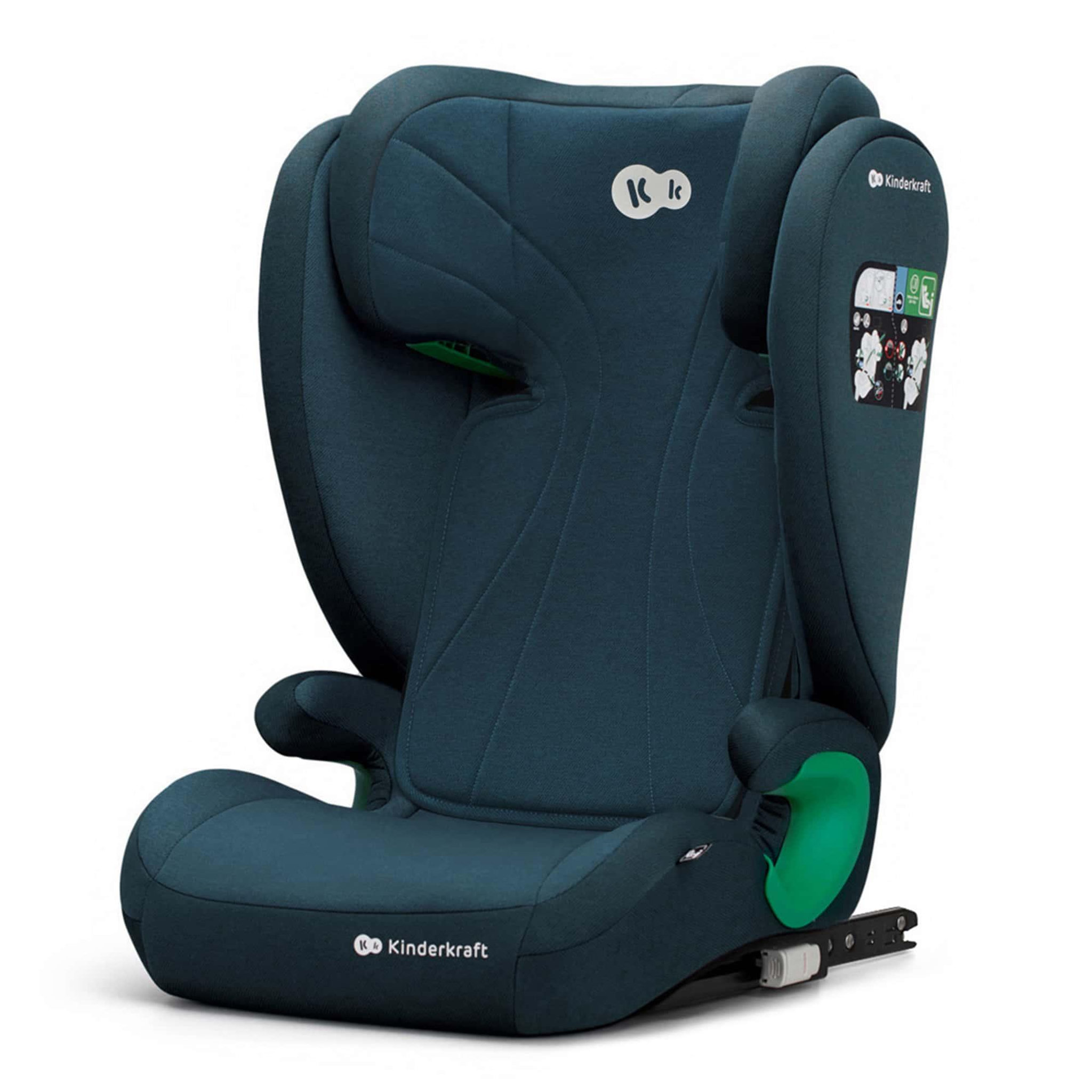 Voir la diapositive 1 : KINDERKRAFT Rehausseur auto isofix groupe 2 3 siege reglable