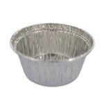 Fackelmann Lot de 10 ramequins en aluminium 4 x 9 cm Fackelmann