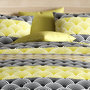 Voir la diapositive 4 : Les Ateliers du Linge Parure housse de couette 100% microfibre 60 gsm, hiko
