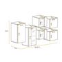 Voir la diapositive 5 : Paris Prix Meuble de Rangement  Switch IV  320cm Naturel