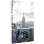 Voir la diapositive 1 : Paris Prix Tableau Imprimé  New York : Empire State Building  60x120cm