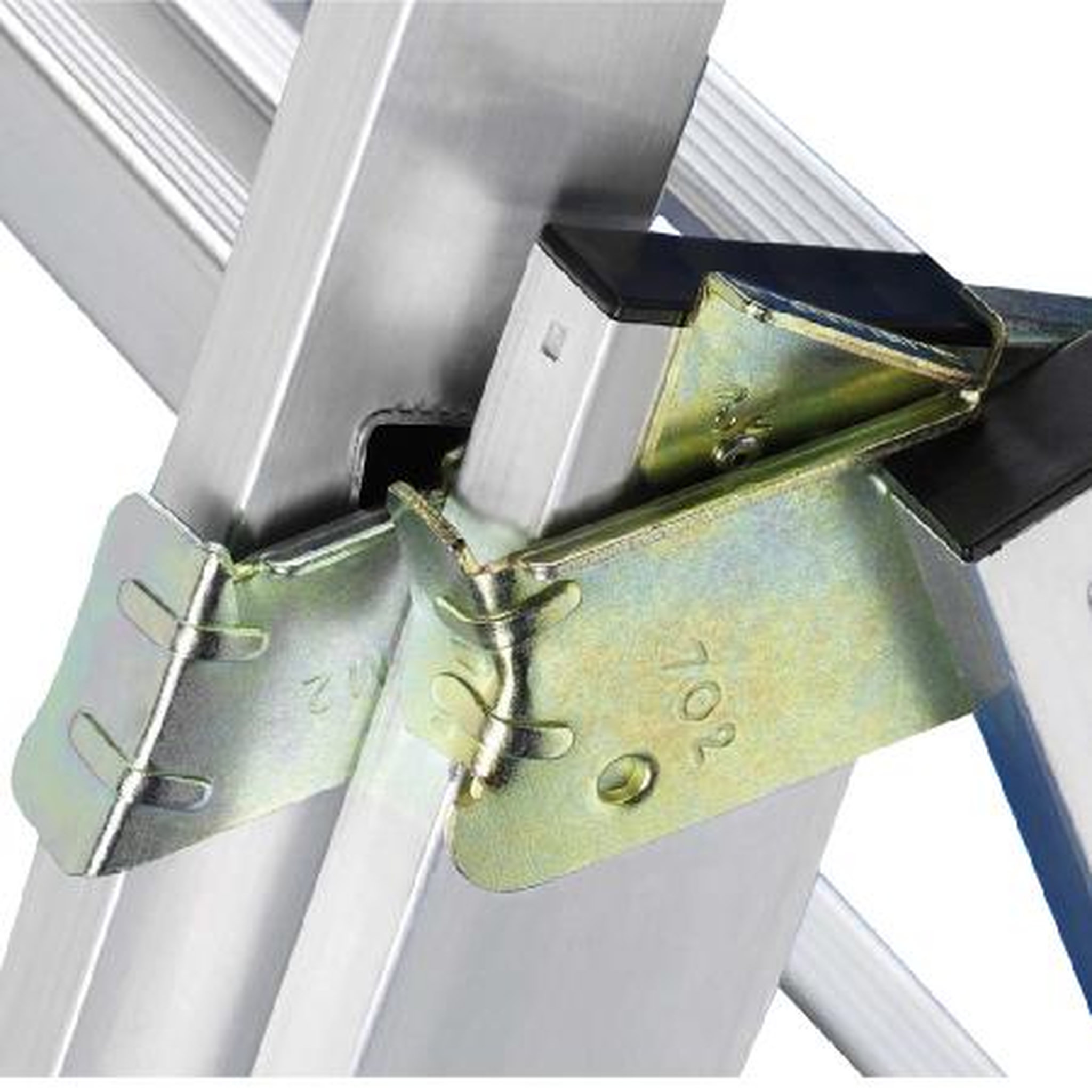 Voir la diapositive 4 : HAILO Echelle transformable HobbyStep 3x7 echelons - 5m16