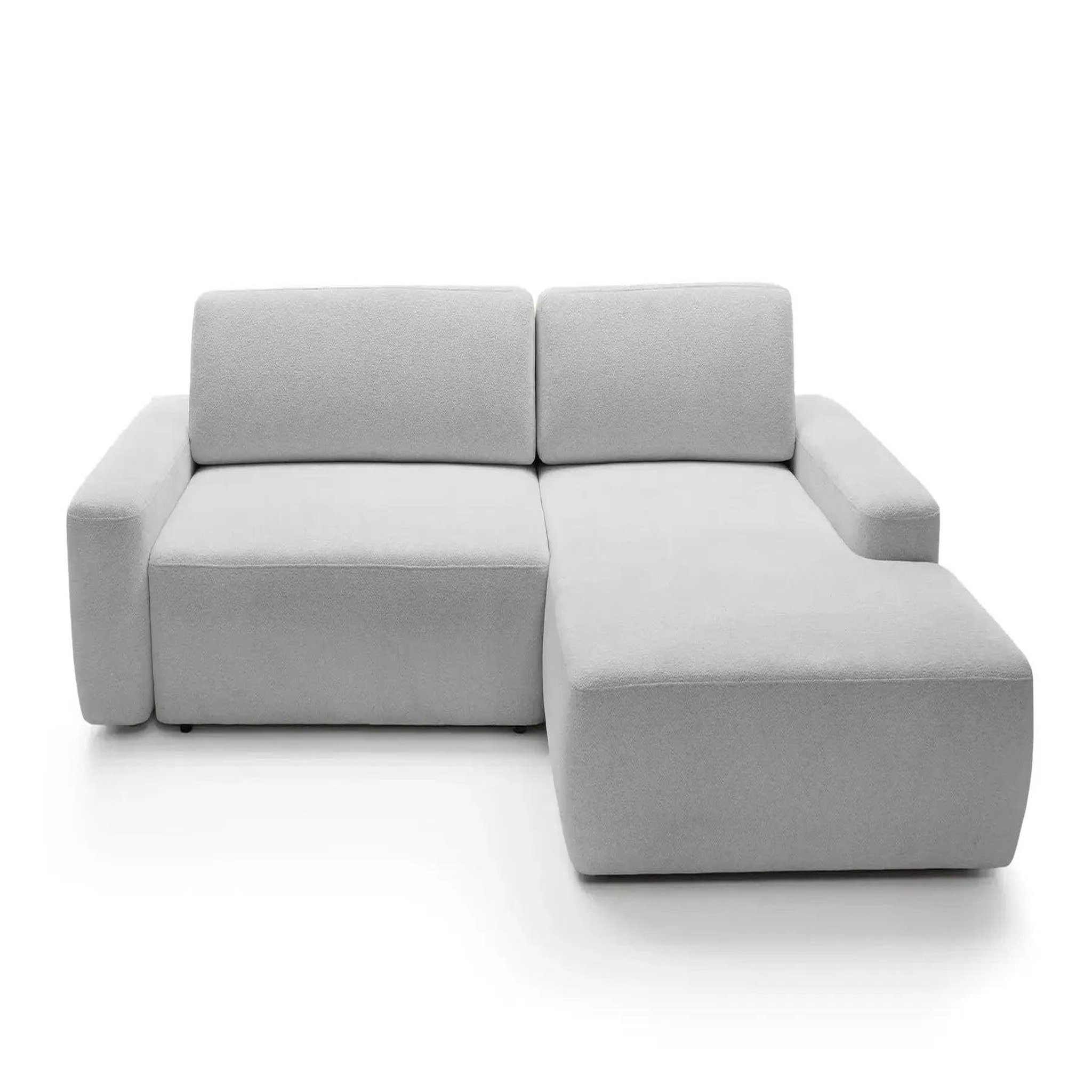 Voir la diapositive 1 : CASANOVA PARIS Ivy - canapé d'angle convertible tissu chiné