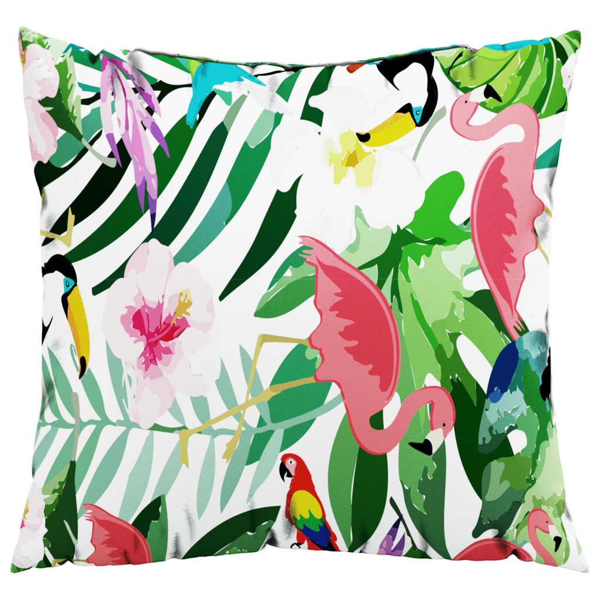 Voir la diapositive 3 : VIDAXL Coussins decoratifs lot de 4 Multicolore 60x60 cm Tissu