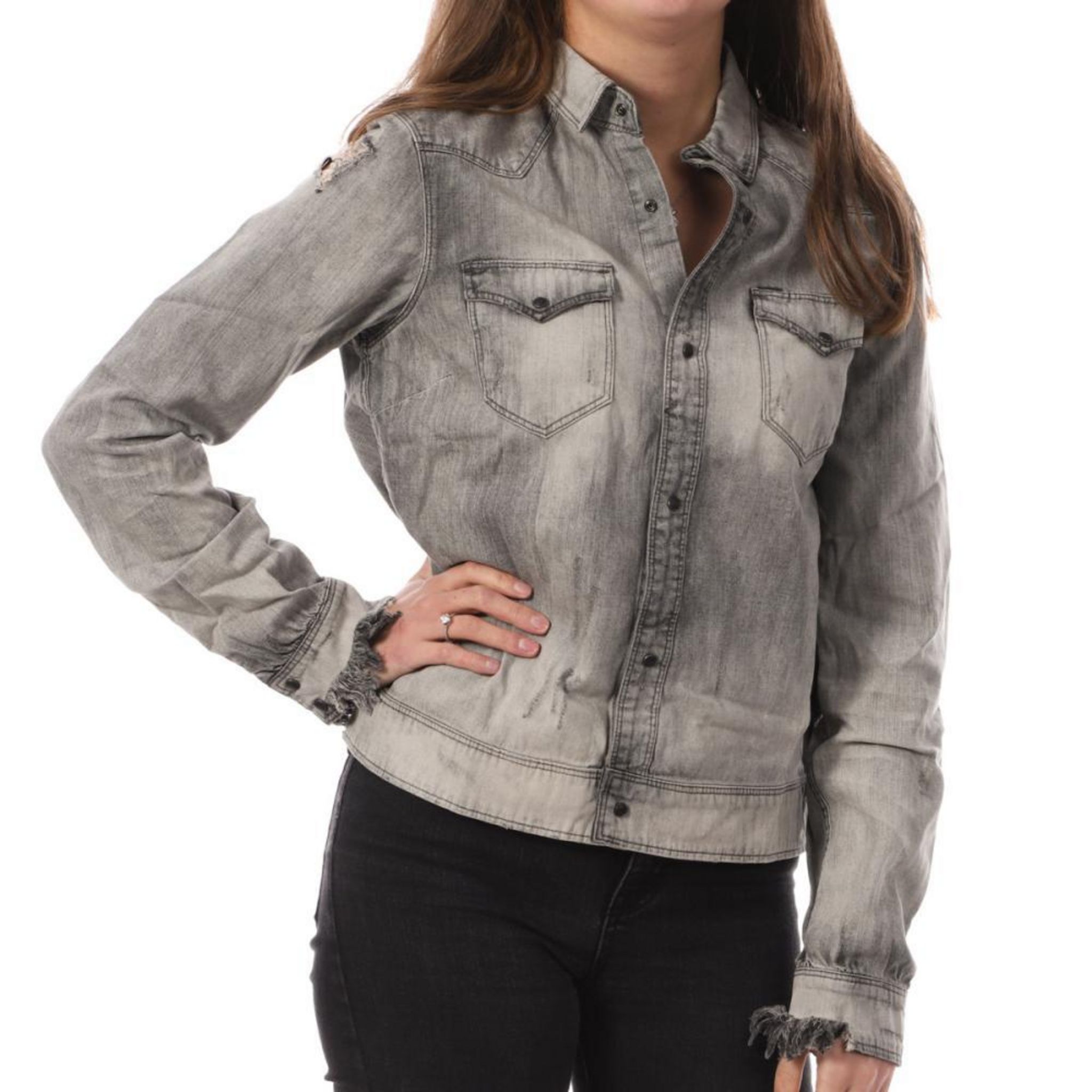 Foulard Femme Scotch & Soda Bleu - Taille Unique, Neuf Avec étiquettes - Accessoire Mode Intemporel