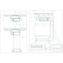 Voir la diapositive 4 : Sauter Plaque induction aspirante SPI2847BH Piano