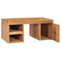 Voir la diapositive 3 : VIDAXL Table basse 90x50x40 cm bois de teck massif