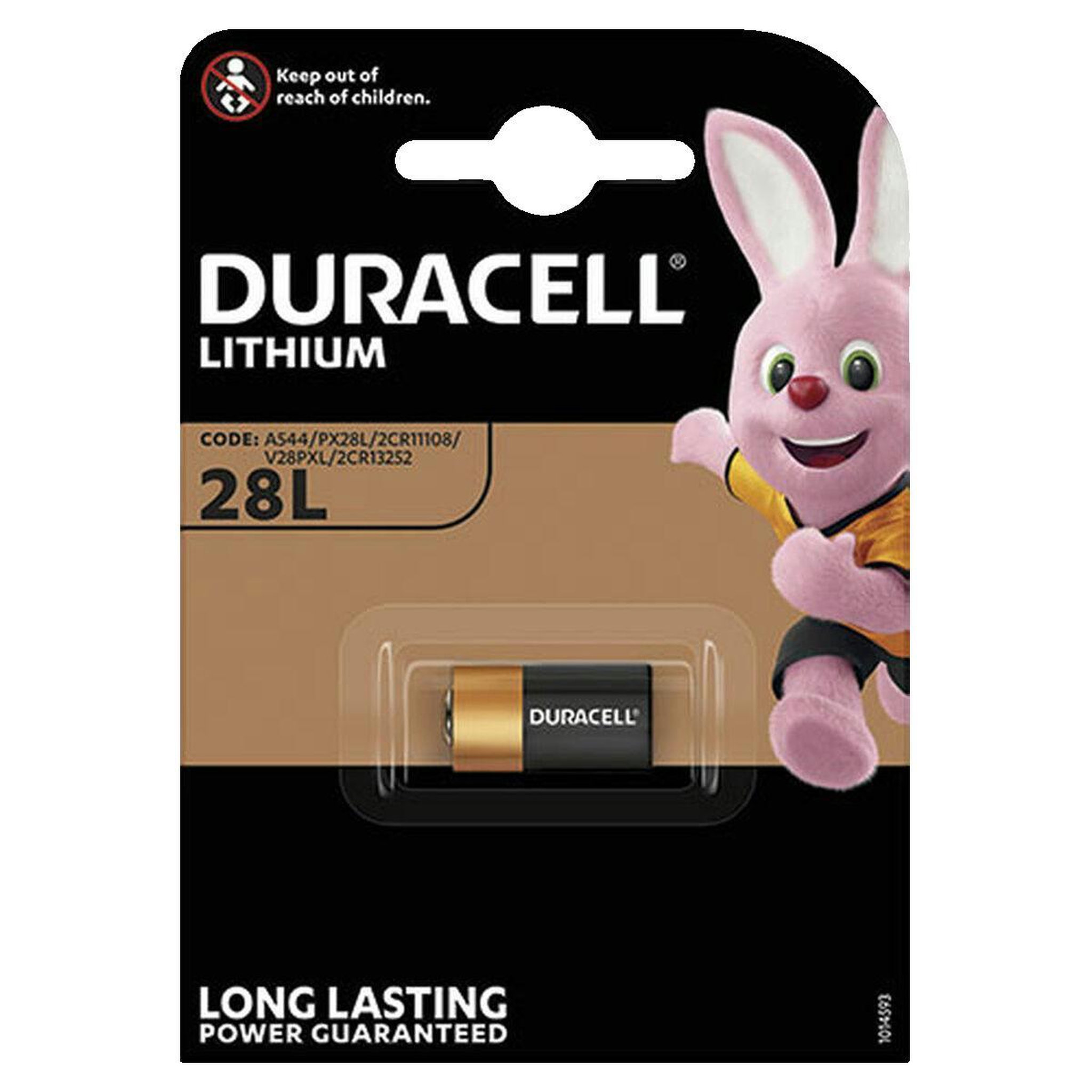 Voir la diapositive 2 : Duracell Pile photo Duracell Photo 28L lithium 6V