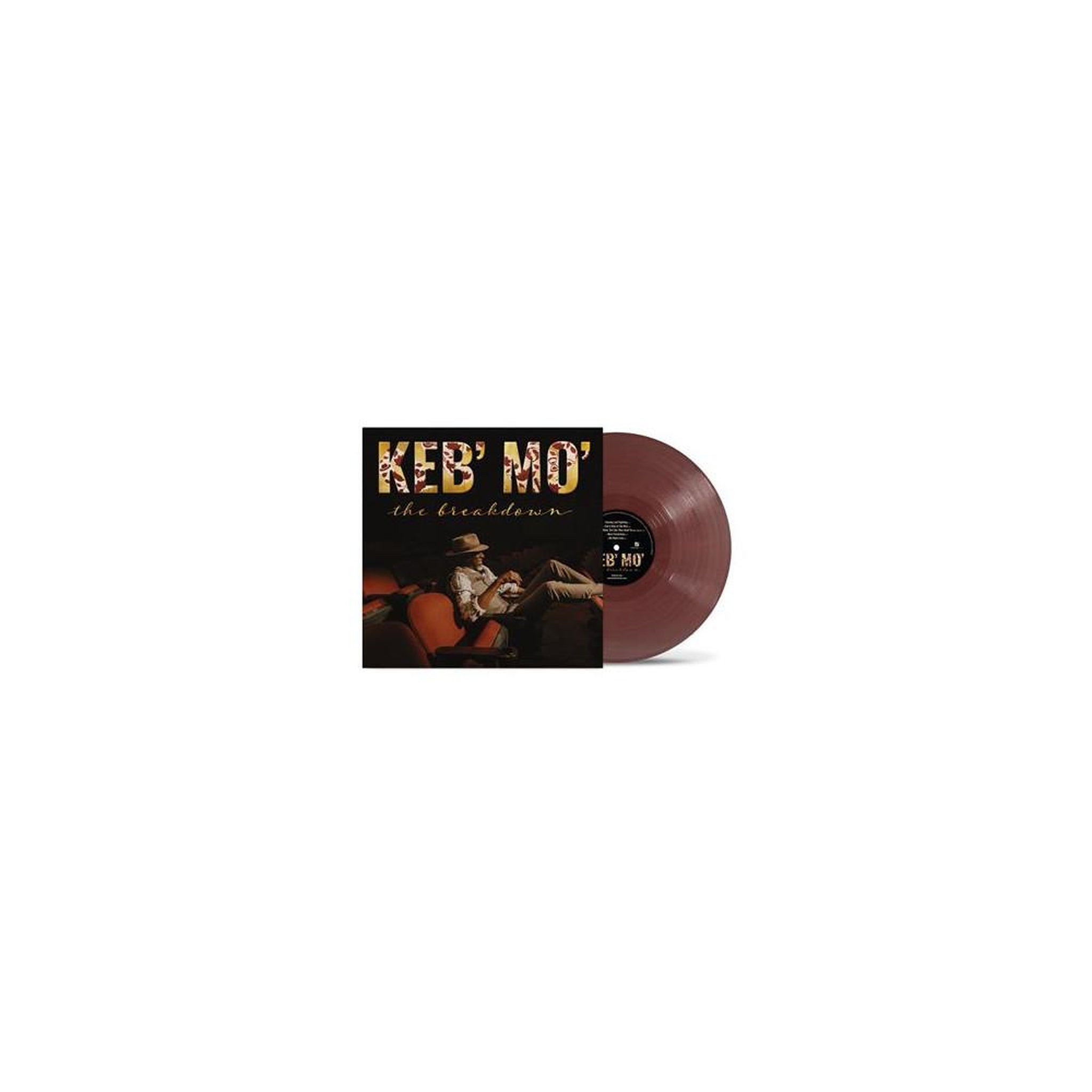 CONCORD Vinyle Keb Mo – The Breakdown – Blues – Vinyle Rouge