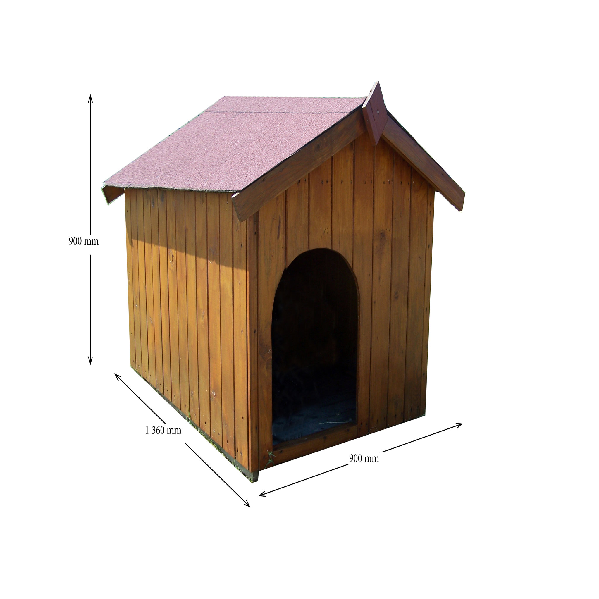 Voir la diapositive 3 : Niche à chien moyen Wanna