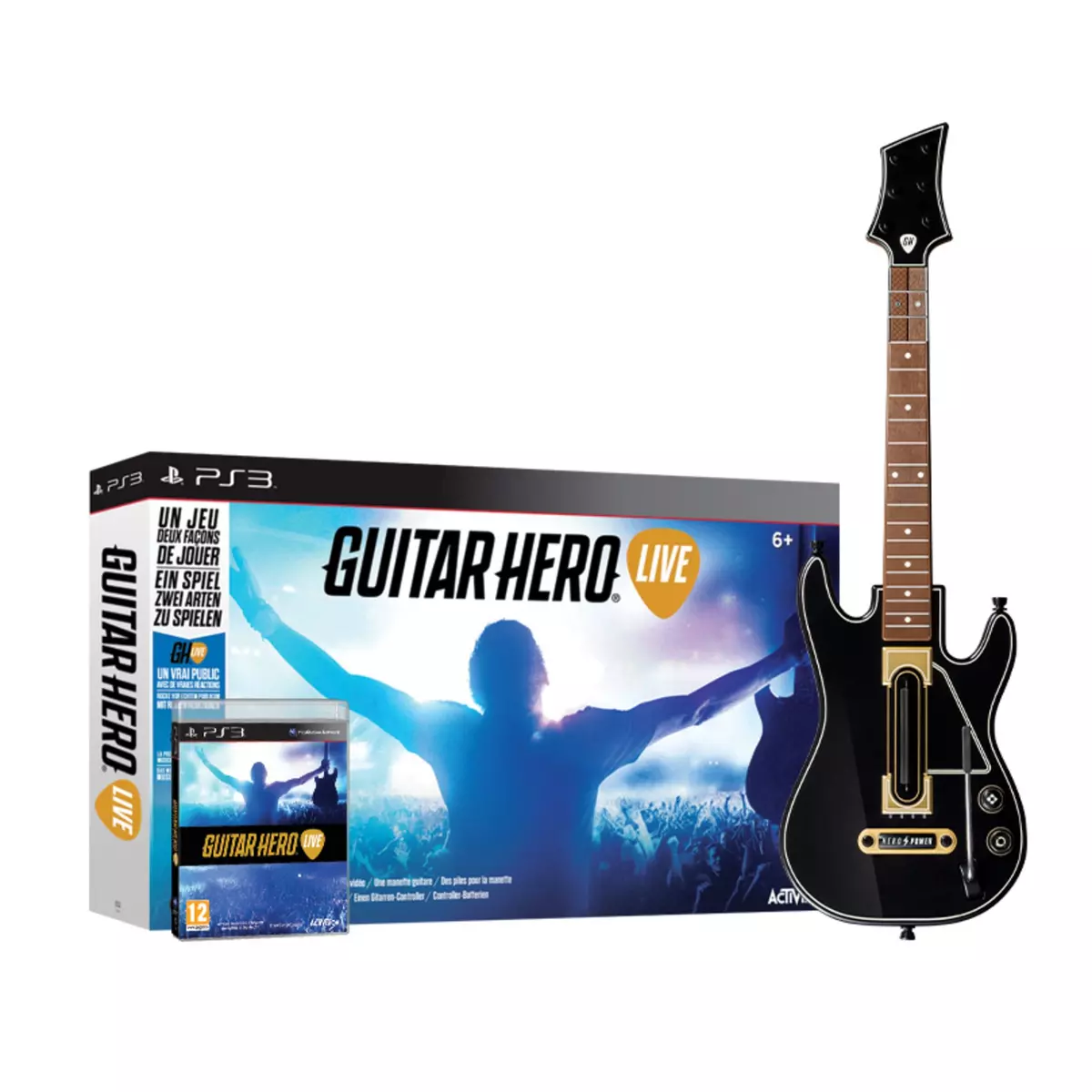 Guitar Hero Live PS3 - Jeu + Guitare