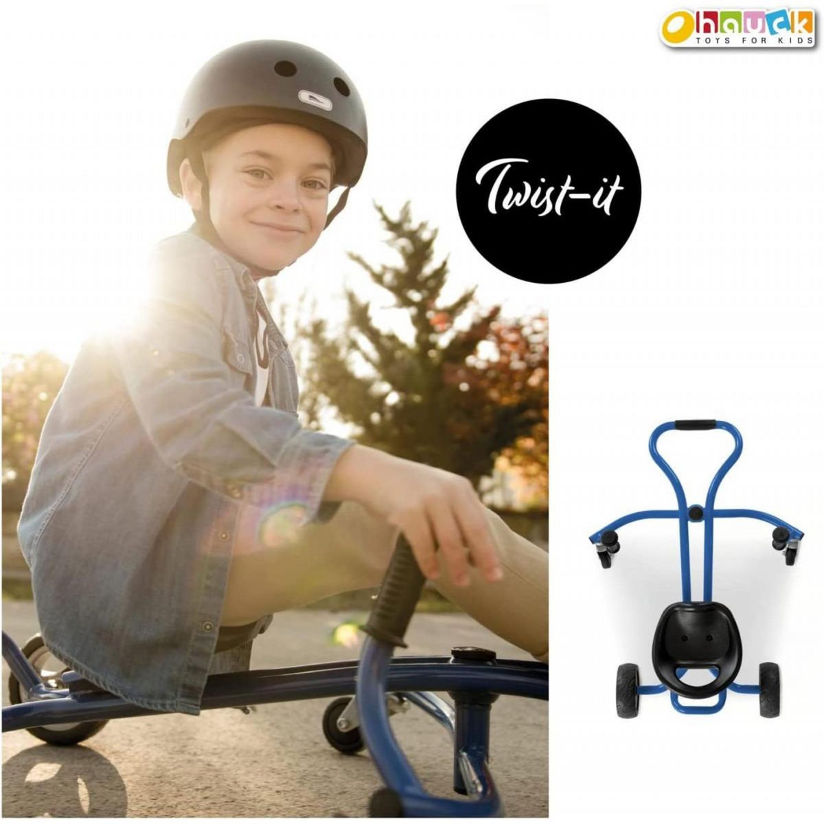 HAUCK Balance Bike Twist-it Blue