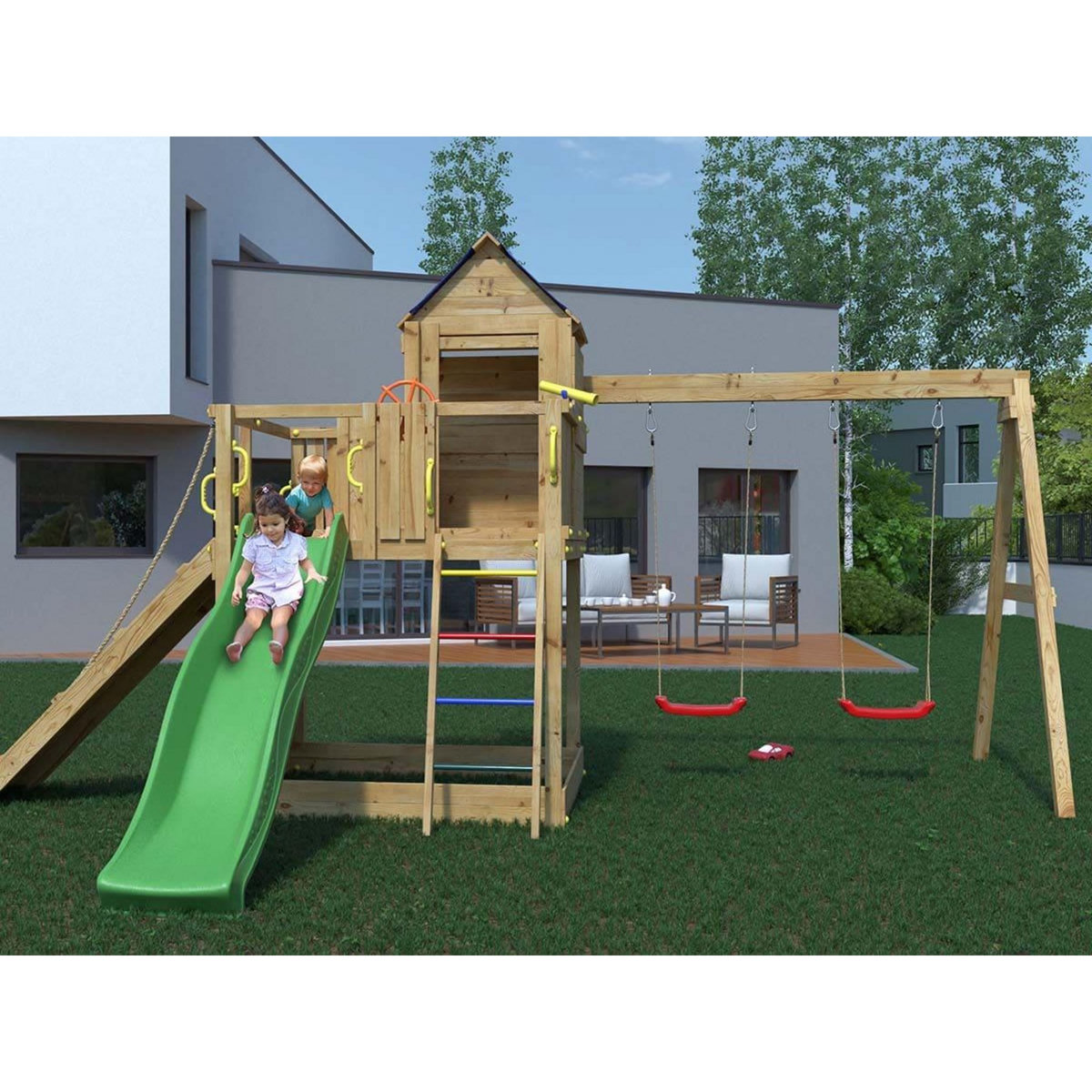 Fungoo Aire de jeux TreeHouse - Fungoo