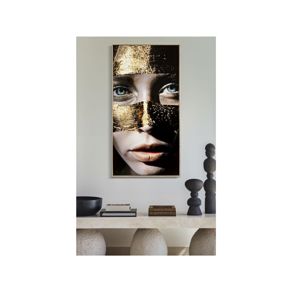 Paris Prix Tableau Peinture  Nairobi II  52x102cm Multicolore