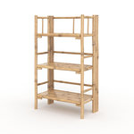 Rendez vous déco Etagère rectangulaire pliable en bambou-Bami