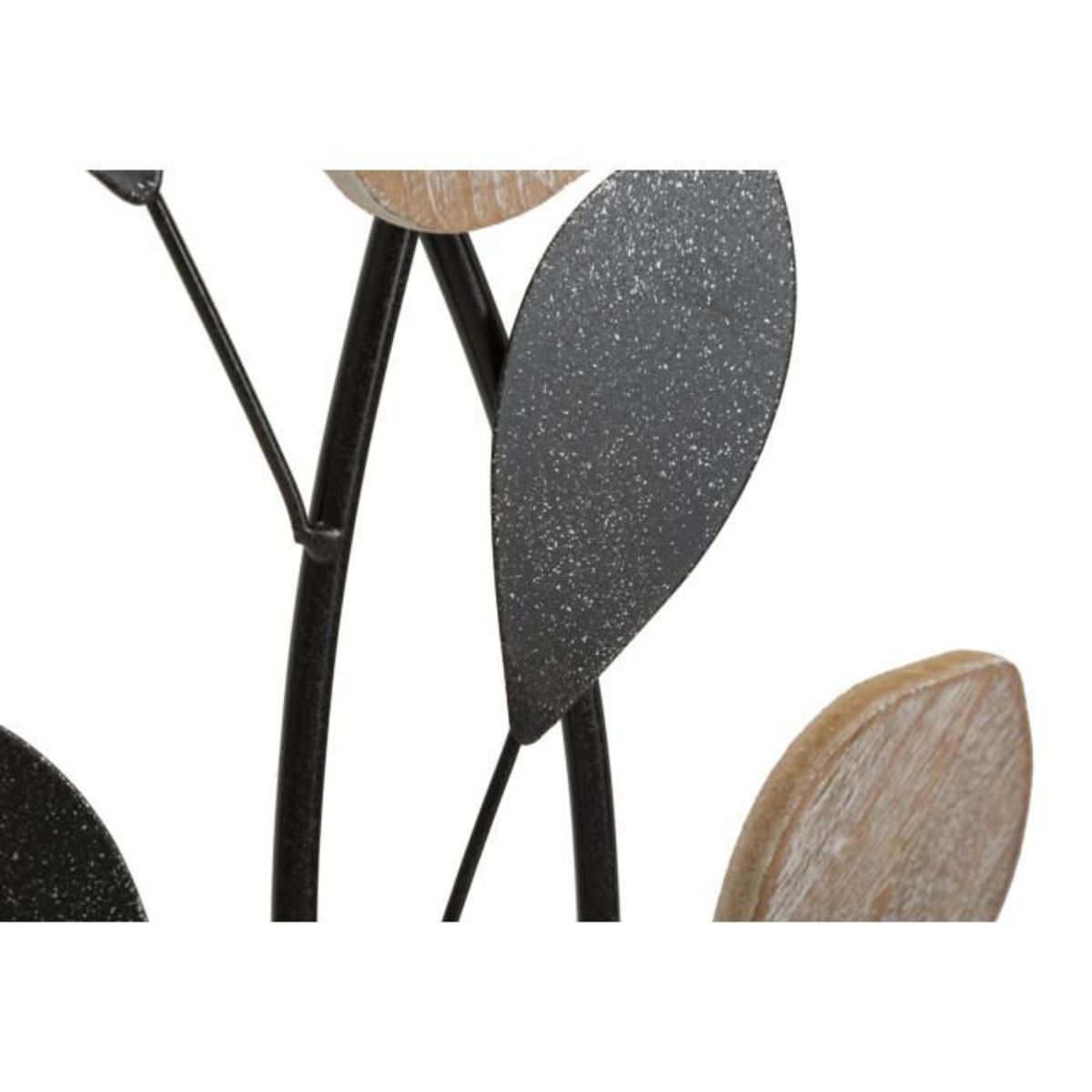 Paris Prix Décoration Murale Encadrée  Divaker  70cm Noir & Naturel