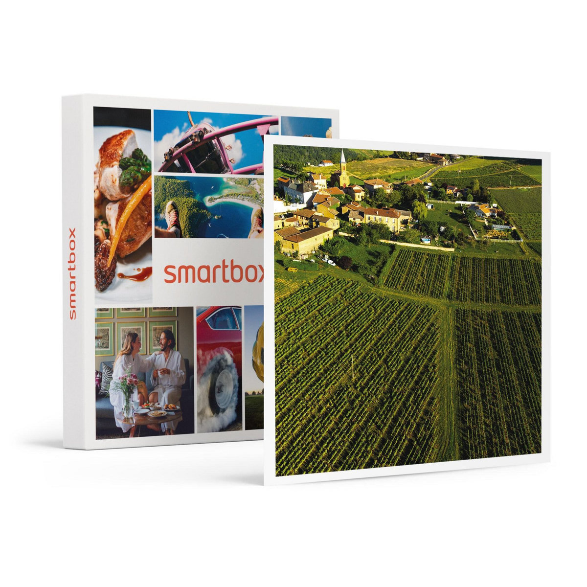 Smartbox Vol en montgolfière au-dessus du Beaujolais en week-end - Coffret Cadeau Sport & Aventure