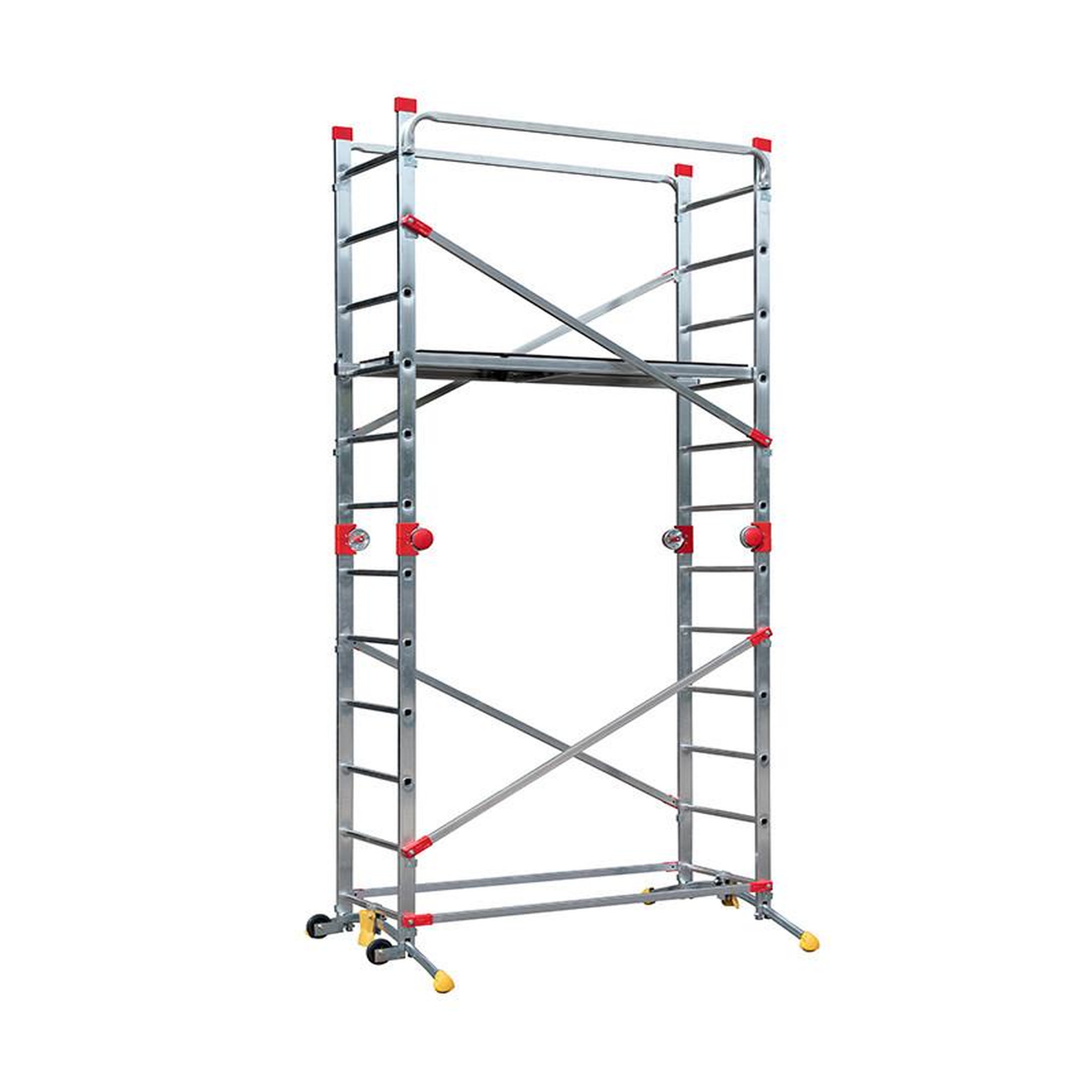 HAILO Echafaudage Hailo Combilot 5 - 2 plans x 12 échelons - 4,36m