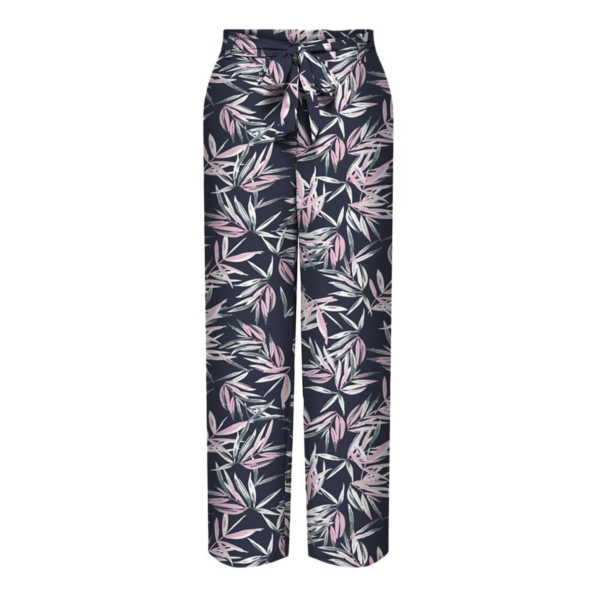 Only Pantalon Marine/Rose Femme Only Nova Life Palazzo. Coloris disponibles : Bleu