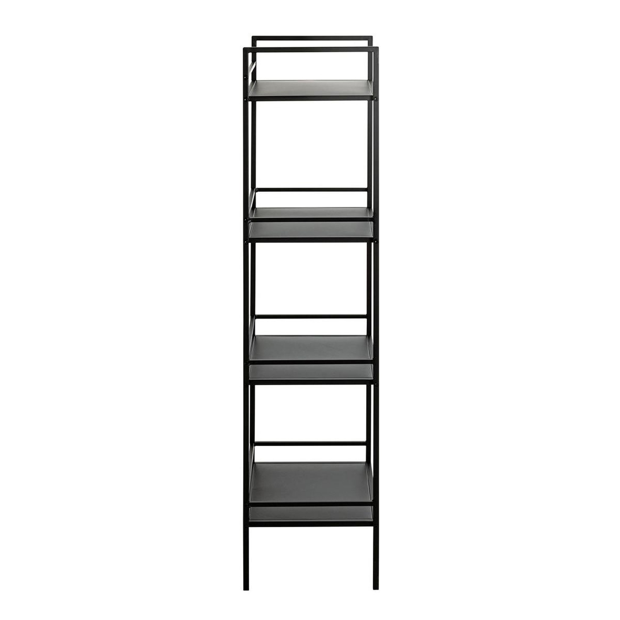 Voir la diapositive 3 : Paris Prix Étagère design 4 niveaux  annie  128cm noir