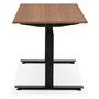Voir la diapositive 3 : Paris Prix Bureau Design Réglable  Électrique  140cm Noyer & Noir