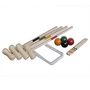 Voir la diapositive 3 : VIDAXL Ensemble de croquet en bois pour 4 joueurs