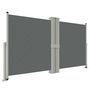 Voir la diapositive 2 : VIDAXL Auvent lateral retractable Anthracite 140x1200 cm