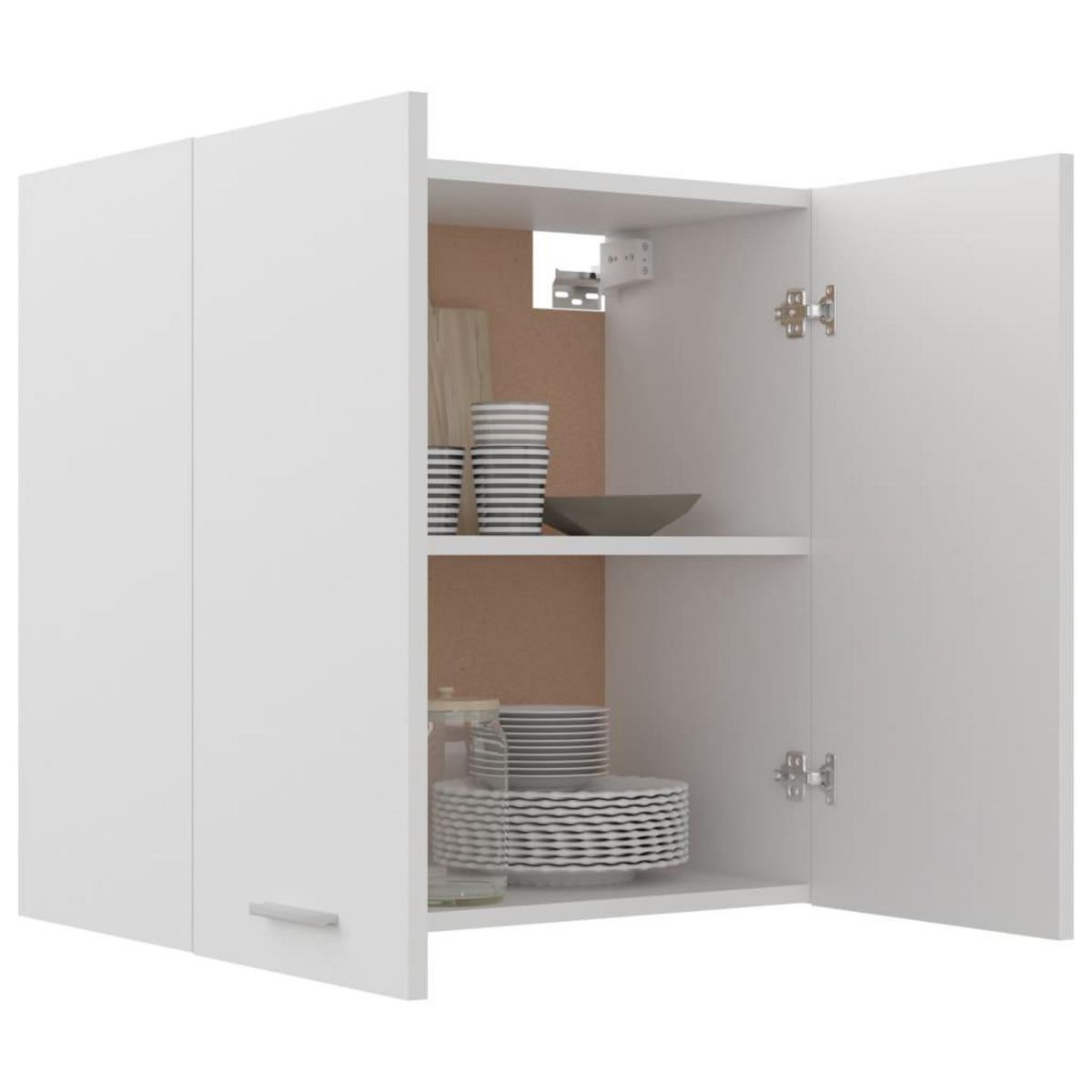 VIDAXL Armoire suspendue Blanc 60x31x60 cm Bois d'ingenierie